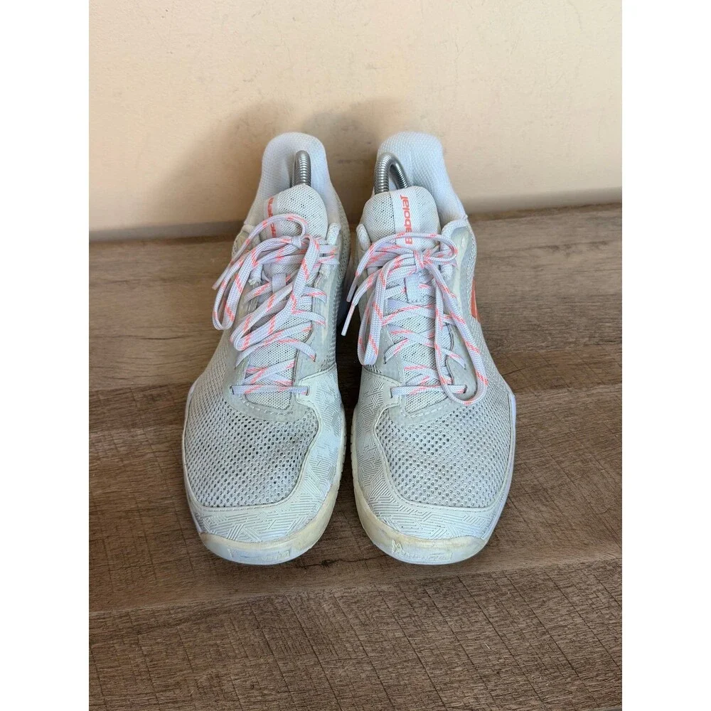 Babolat Jet Tere Clay Court Tennis Shoes Womens 9.5 White Pickleball Sneakers
